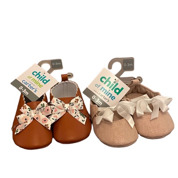 child of mine Shoes Nwtchild Of Mine2 Pairs Of 3 Month Baby Girl